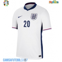 Camisa de time de futebol Inglaterra Jarrod Bowen #20 Replicas 1º Equipamento Europeu 2024 Manga Curta